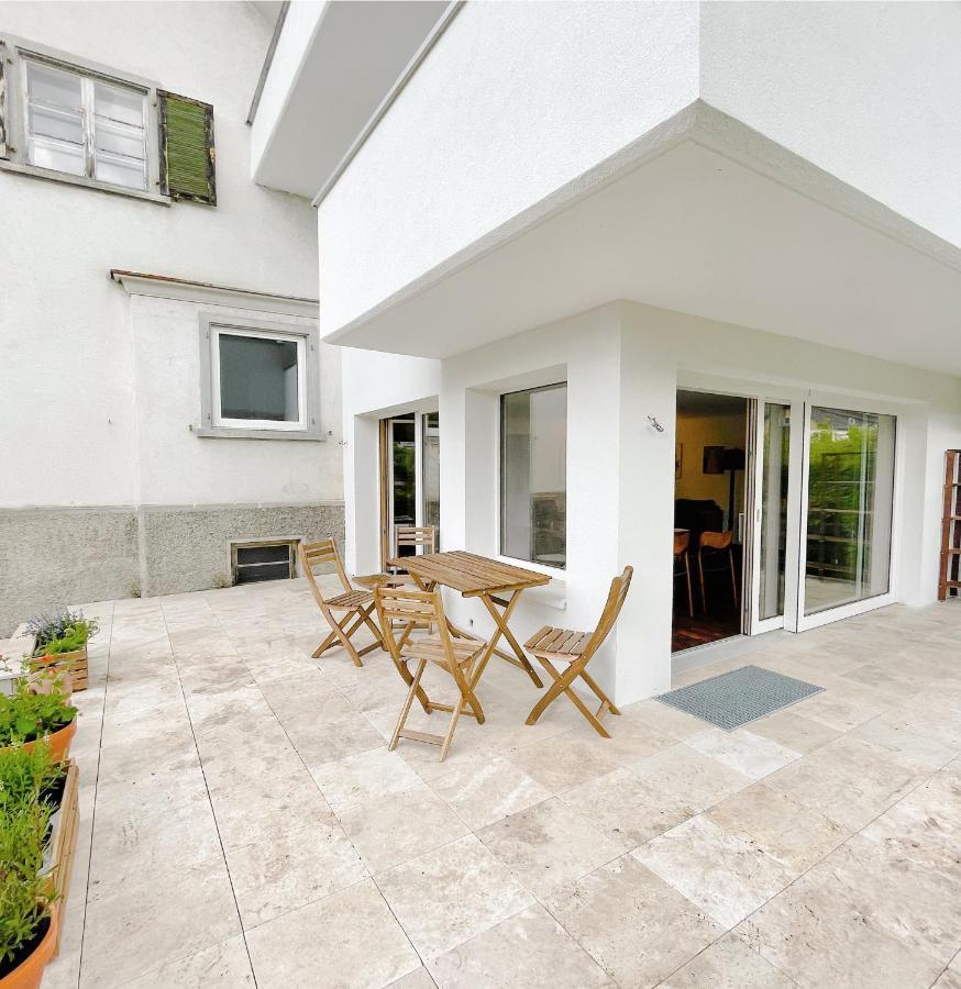 Schone Wohnung Mit Grossem Garten In Zentraler Lage เฟลด์เคียร์ช ภายนอก รูปภาพ